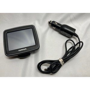 TomTom EASE GPS 1EX00 – 3.5” Touchscreen – Car Charger & Mount Bundle